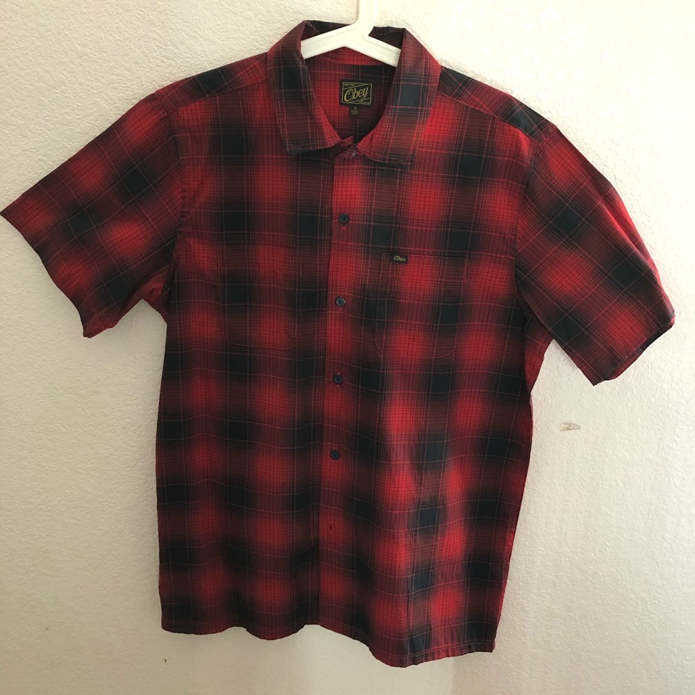 Obey polo shirt